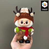 Vêtements poupée 15-17 cm Noël Labubu reine de noel